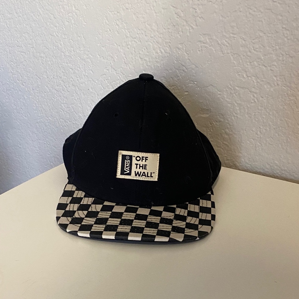 Vans Classic Black and White Checkered Hat